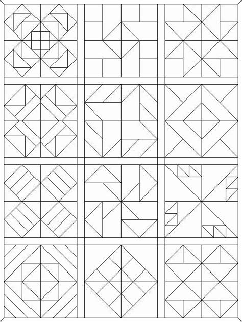 printable quilt coloring pages awesome coloring pages quilt blocks