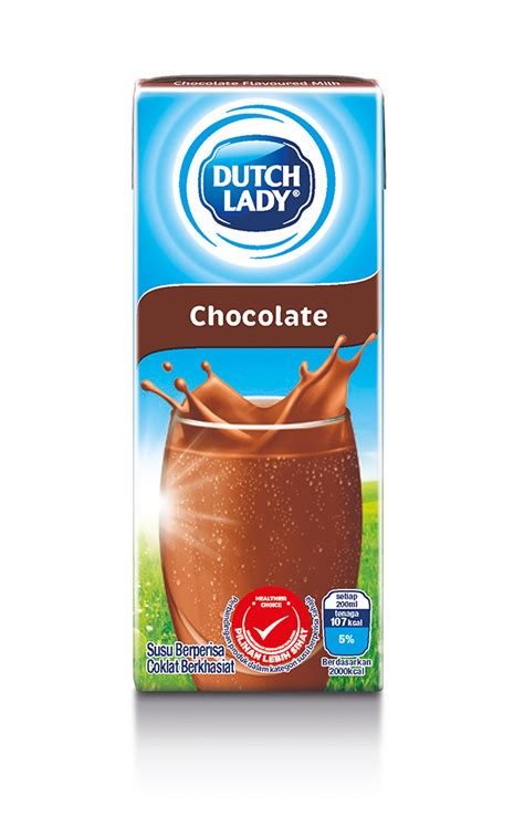 Chocolate Flavoured Milk Dutch Lady Malaysia