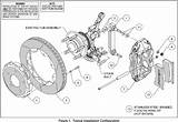 Wilwood Brake Superlite 4r Race Kit Road Front Install Americanmuscle Mustang Ford Diagram Parts List sketch template