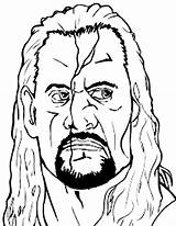 Wrestling Undertaker sketch template
