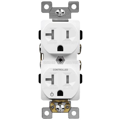 av plug load controlled duplex receptacle topgreener