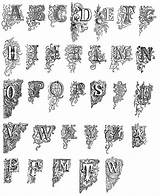 Letters Illuminated Letter Medieval Illustrations Vector Antique Clip Century Stock Illustration Istockphoto Similar sketch template