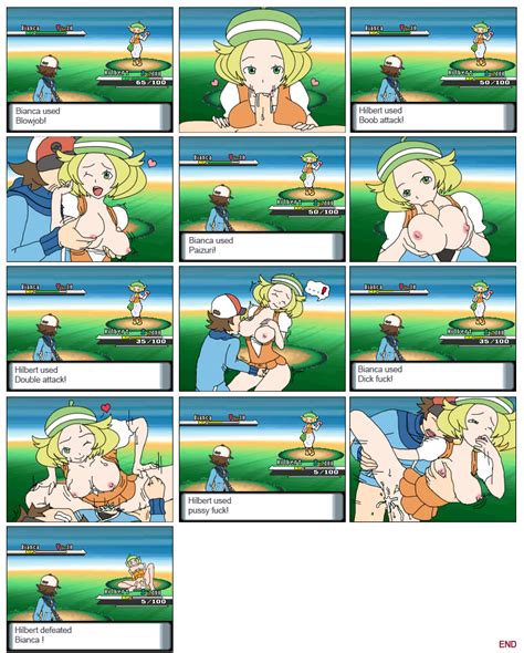 rule 34 after sex battle bianca pokemon breast breast fondling breast suck cowgirl position