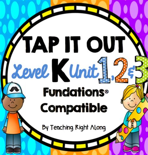 kindergarten phonics level  units    tap   level  bundle
