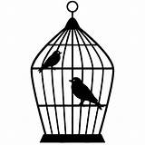 Cage Bird Coloring Drawing Pages Simple Sketch Print Line Color Getdrawings Place Getcolorings Utilising Button Printable sketch template