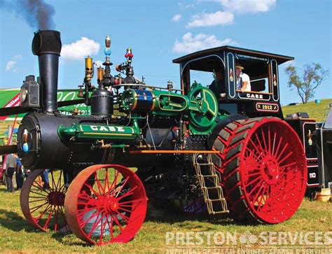 Beautiful Restored 1912 J I Case 110 Hp Steam Traction