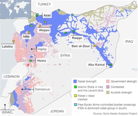 syria jihadist group isis retreating after warning bbc news