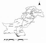 Pakistan Provincial Boundaries Gauge sketch template