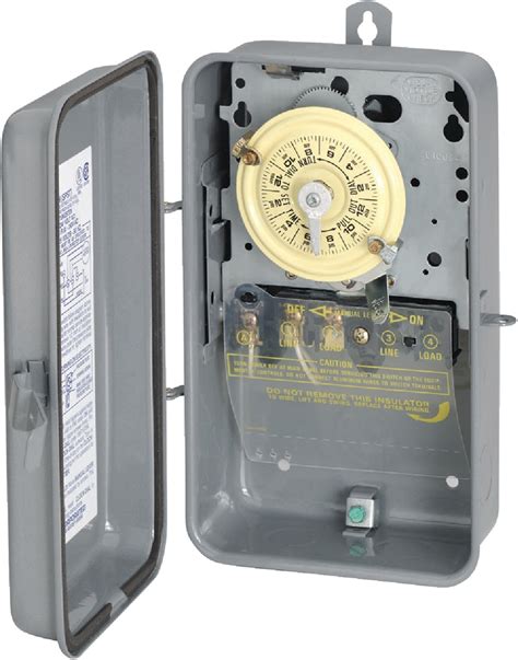 buy intermatic mechanical outdoor timer gray