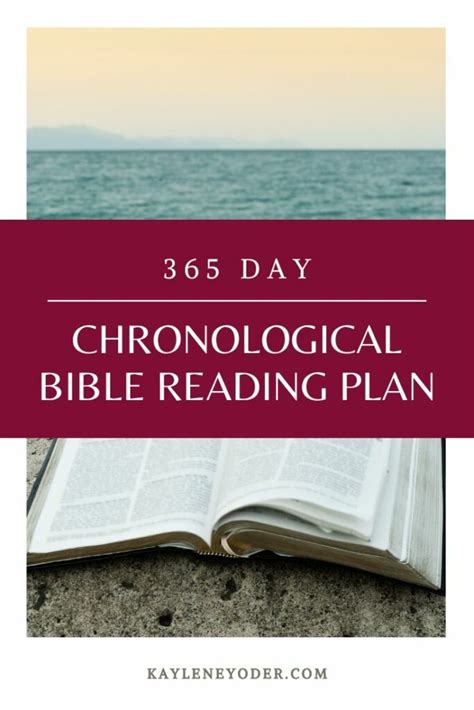 day chronological bible reading plan kaylene yoder