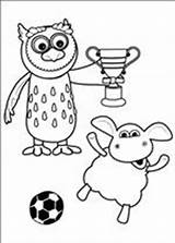 Timmy Time Coloring Fun Kids sketch template