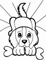 Coloring Pages Puppy Dog Cute Cat Print Eyes Printable Face Baby Puppies Kitten Drawing Retriever Golden Vicious Color Dogs Cats sketch template