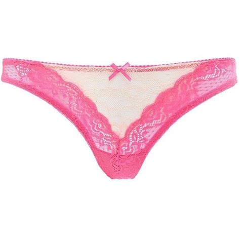 Charlotte Russe Color Block Lace Thong Panties 3 50 Liked On