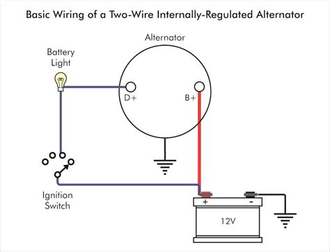 gm alternator wiring diagram internal regulator wiring diagram
