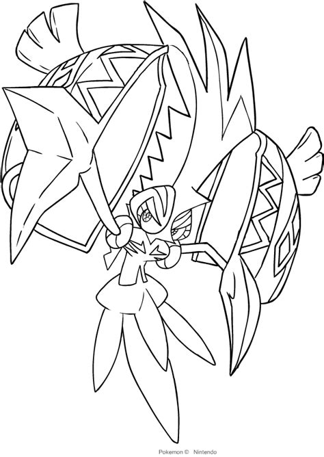 pokemon coloring pages tapu koko  coloring pages