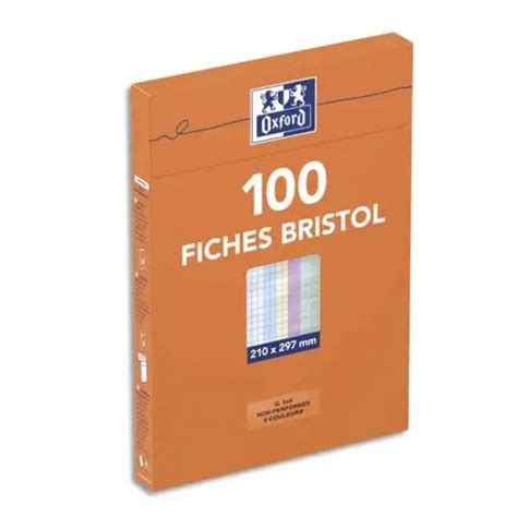 fiches bristol   feuilles  perforees