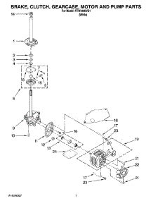 rtwvq roper washer parts  repair  appliancepartspros