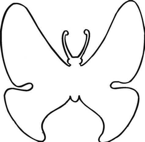 preschool butterfly coloring pages coloring home