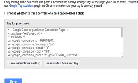 woocommerce conversion tracking code  adwords