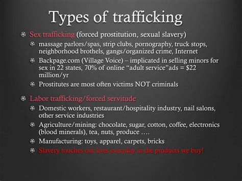 Ppt Human Trafficking Modern Day Slavery Powerpoint