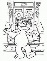 Coloring Sesame Street Pages Christmas Library Clipart Cartoon Comments sketch template