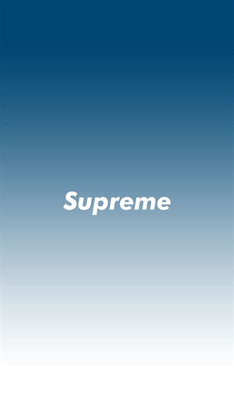 supreme minimal blue wallpaper authenticsupremecom