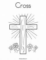 Coloring Cross Jesus Power Cruz Pages Crosses Flowers Print Outline Christian Colouring Printable Easter Sheets Kids Template Twistynoodle Tracing Sheet sketch template
