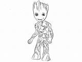 War Marvel Endgame Guardians Gamora Scribblefun sketch template