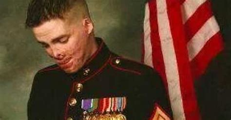 A True Beautiful American Hero God Bless You Marine Thank You For