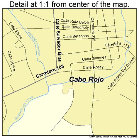 cabo rojo puerto rico street map