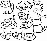 Neko Atsume Coloring Line Pages Deviantart Print Search Again Bar Case Looking Don Use Find Top sketch template