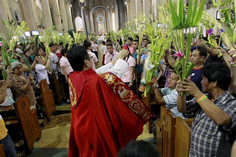 holy week  christians   world celebrated palm sunday