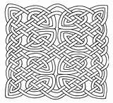 Celtic Coloring Pages Knot Knots Mandala Tribal Knotwork Adults Printable Colouring Print Patterns Designs Double Color Drawing Studies Binding Kids sketch template