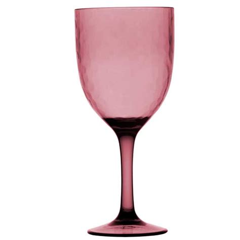 32104 Rosette Wine Glass 6 Purple Bates Wharf Marine Sales