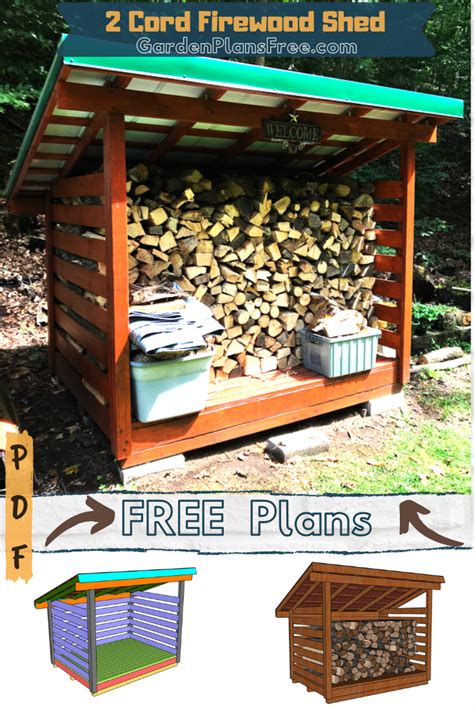 build   cord firewood shed   firewood