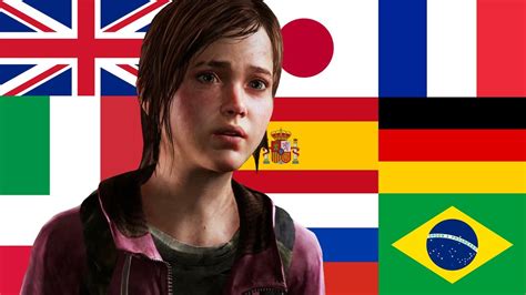 the last of us in different languages english french