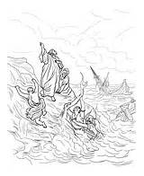Paulus Apostle Shipwreck Apostel Shipwrecked Naufragio Gustave Schiffbruch Paolo Ausdrucken Wrecked sketch template
