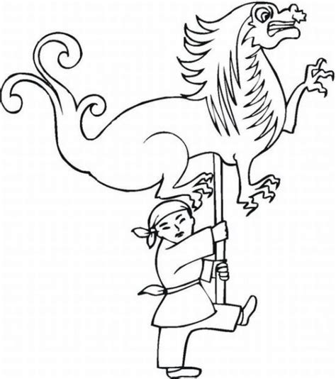 chinese  year coloring pages june