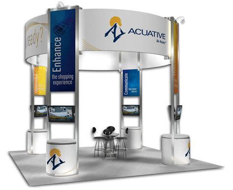 acuative  trade show booth booth design ideas