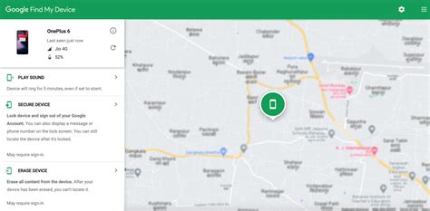 googles find  device feature  locate  lost android phone smartprix