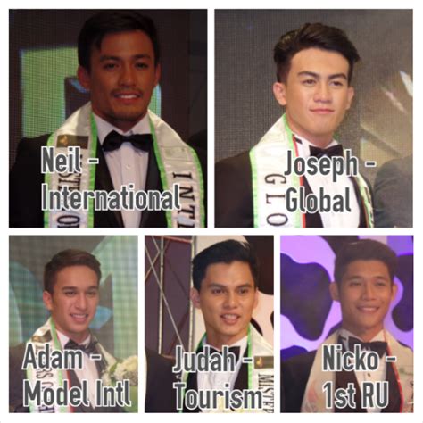 The First Ever Misters Of The Philippines Has Revealed The Winners Held