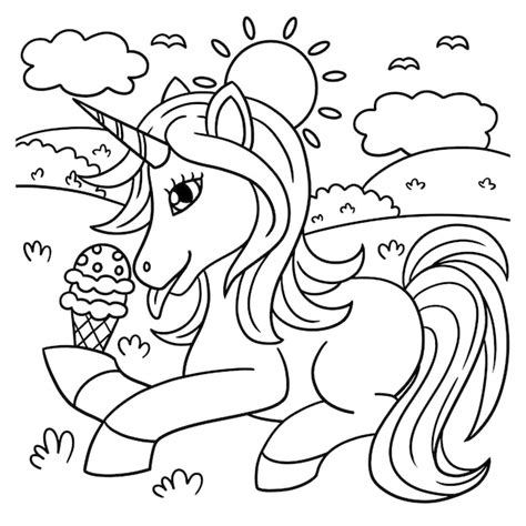 unicorns ice cream coloring pages ice cream coloring pages coloring
