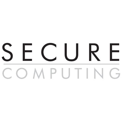 secure computing logo vector logo  secure computing brand