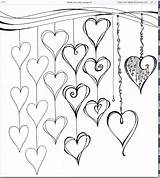 Heart Dangle Doodle Zentangle Dangles Coeur Zenspirations Workbook Doodles Coloriage Designs Zen Patterns Drawings Dessin Tangle Zentangles Hearts Colouring Fink sketch template