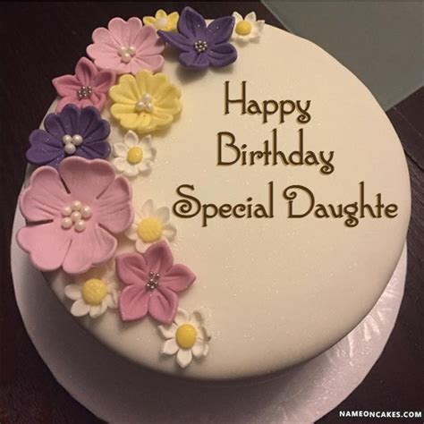 happy birthday special daughter cake images