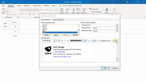 How To Create Email Signatures In Outlook Email Uplers