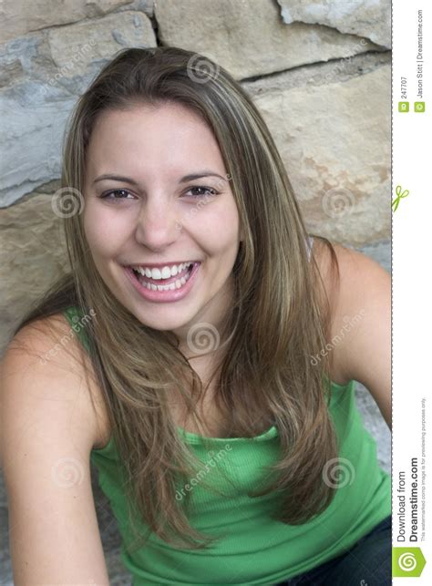 Teen Girl Stock Image Image Of Teenagers Smiling Laugh