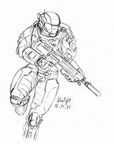Odst Ma37 Titanfall Deviantart Coloring Pages Sketch Template sketch template