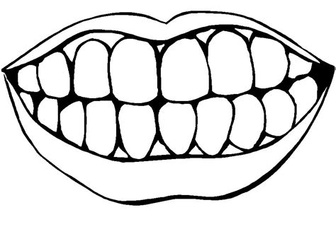 coloring pages  teeth coloring pages