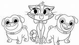 Pals Rolly Hissy Colorare Desene Coloringpagesfortoddlers Disegni Dibujos Feuilles Doghousemusic sketch template